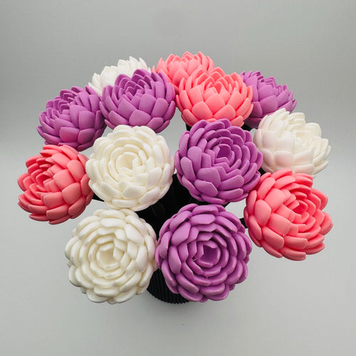 Bloom Set mit Vase